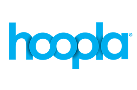 Hoopla blue logo