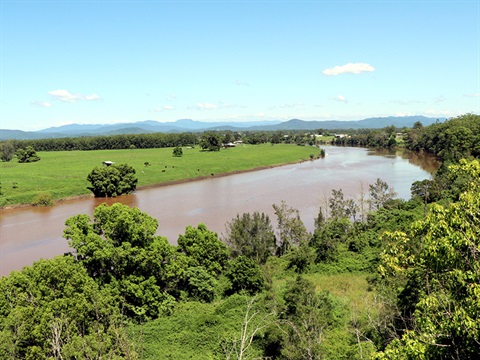 The Macleay River seen from Green Hill lookout