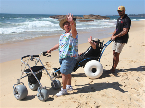 Beach wheelchairs Kempsey Shire